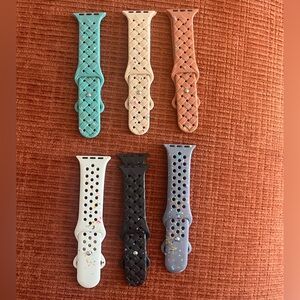 Stylish Multicolor Watch Bands Set